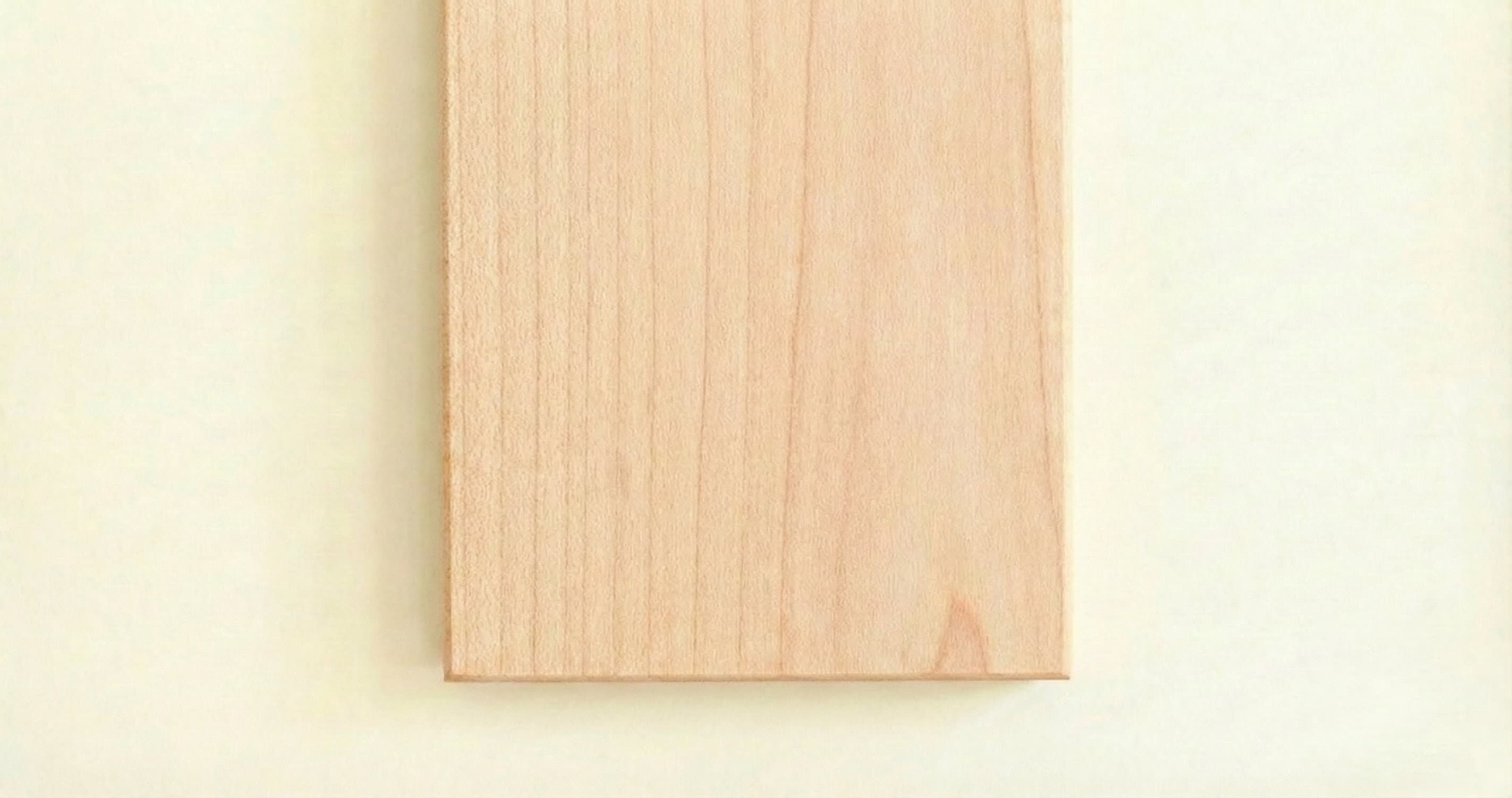 Maple wood swatch